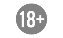 18 plus logo