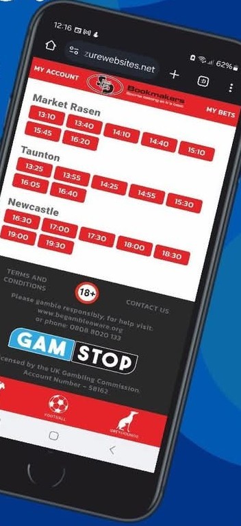 ready for new betting app landing page